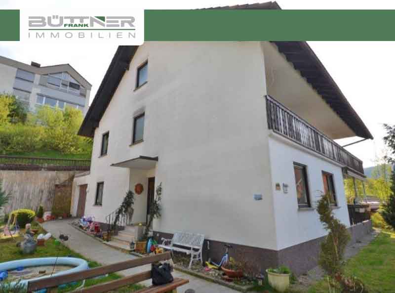 Ansicht eines Mehrfamilienhauses.