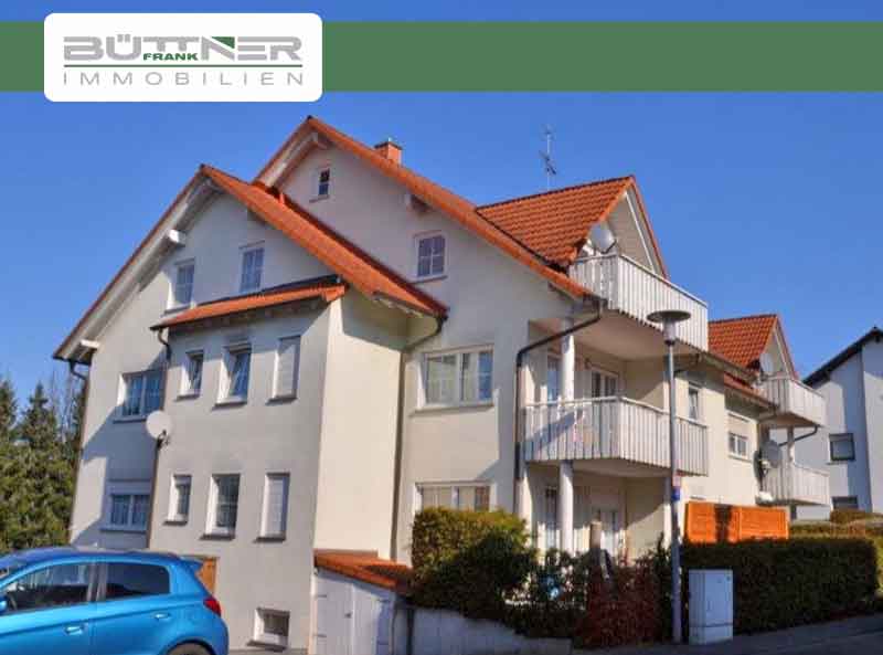 Ansicht eines Mehrfamilienhauses.